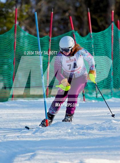 Thumbnail 3 in NYSPHSAA Section V Class A & B Slalom Final (Second Run) photogallery.