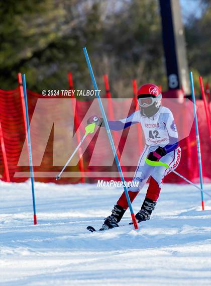 Thumbnail 2 in NYSPHSAA Section V Class A & B Slalom Final (Second Run) photogallery.