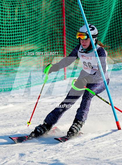 Thumbnail 2 in NYSPHSAA Section V Class A & B Slalom Final (Second Run) photogallery.