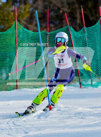 Thumbnail 1 in NYSPHSAA Section V Class A & B Slalom Final (Second Run) photogallery.