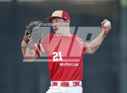 Thumbnail 3 in Orange Lutheran vs. Mira Costa (Boras Classic) photogallery.