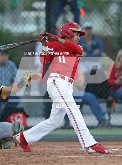 Thumbnail 1 in Orange Lutheran vs. Mira Costa (Boras Classic) photogallery.