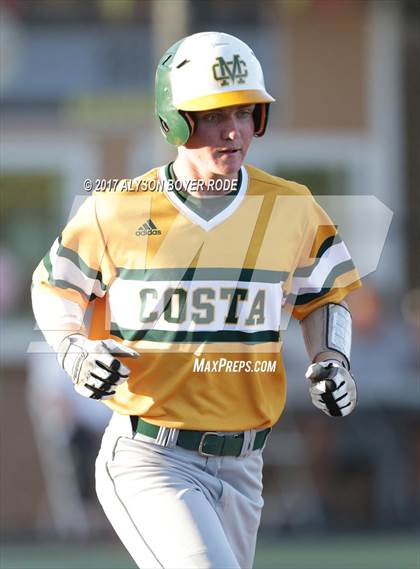 Thumbnail 2 in Orange Lutheran vs. Mira Costa (Boras Classic) photogallery.