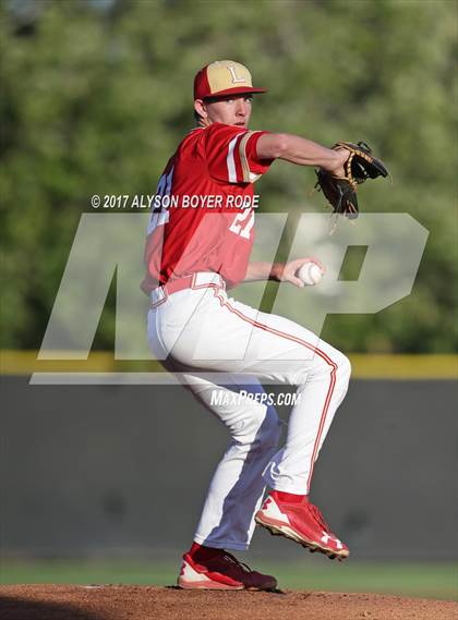 Thumbnail 3 in Orange Lutheran vs. Mira Costa (Boras Classic) photogallery.