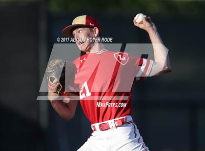 Thumbnail 3 in Orange Lutheran vs. Mira Costa (Boras Classic) photogallery.