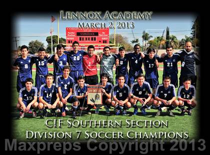 Thumbnail 2 in Lennox Academy vs. Nuview Bridge (CIF SS D7 Final) photogallery.