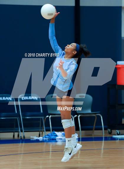 Thumbnail 2 in Woodson @ Charles J. Colgan (VHSL 6C Regional Tournament)  photogallery.