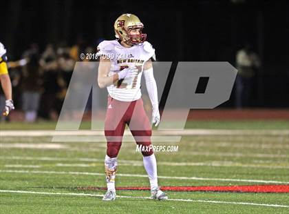 Thumbnail 3 in New Britain @ Greenwich (CIAC Class LL Quarterfinal) photogallery.