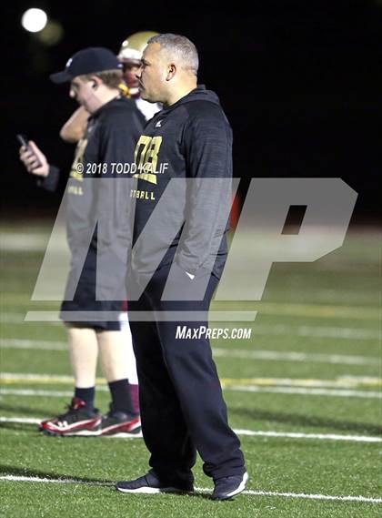 Thumbnail 3 in New Britain @ Greenwich (CIAC Class LL Quarterfinal) photogallery.