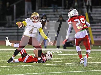 Thumbnail 2 in New Britain @ Greenwich (CIAC Class LL Quarterfinal) photogallery.