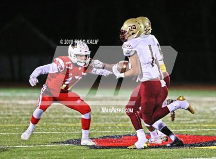 Thumbnail 1 in New Britain @ Greenwich (CIAC Class LL Quarterfinal) photogallery.