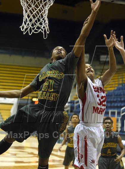 Thumbnail 2 in Castro Valley vs. Saint Mary's photogallery.