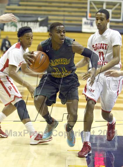 Thumbnail 2 in Castro Valley vs. Saint Mary's photogallery.