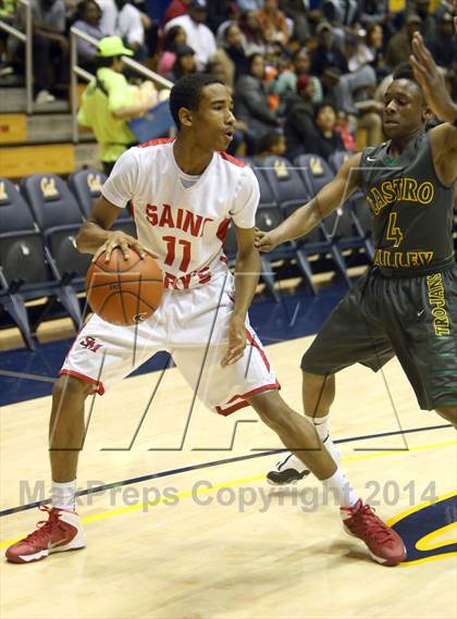 Thumbnail 3 in Castro Valley vs. Saint Mary's photogallery.