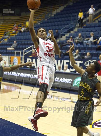 Thumbnail 3 in Castro Valley vs. Saint Mary's photogallery.
