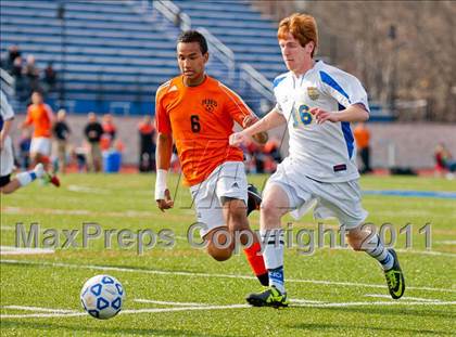 Thumbnail 1 in Hicksville v Webster Schroeder (NYSPHSAA Class AA Final) photogallery.