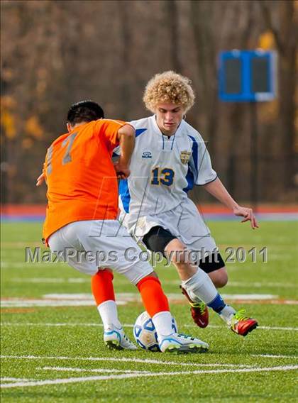 Thumbnail 2 in Hicksville v Webster Schroeder (NYSPHSAA Class AA Final) photogallery.