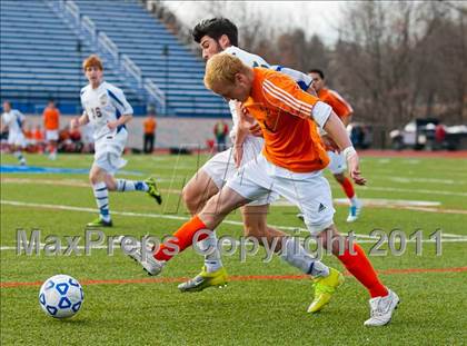 Thumbnail 3 in Hicksville v Webster Schroeder (NYSPHSAA Class AA Final) photogallery.
