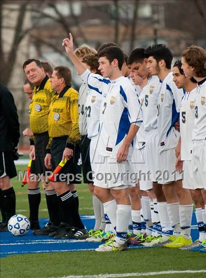 Thumbnail 1 in Hicksville v Webster Schroeder (NYSPHSAA Class AA Final) photogallery.