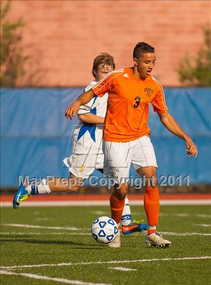 Thumbnail 2 in Hicksville v Webster Schroeder (NYSPHSAA Class AA Final) photogallery.