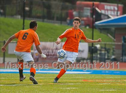 Thumbnail 2 in Hicksville v Webster Schroeder (NYSPHSAA Class AA Final) photogallery.