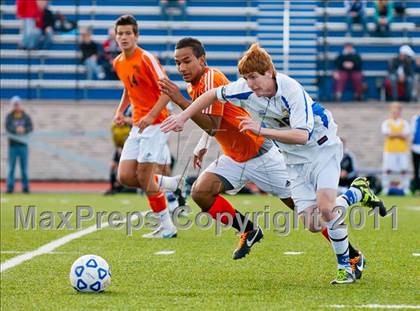 Thumbnail 2 in Hicksville v Webster Schroeder (NYSPHSAA Class AA Final) photogallery.