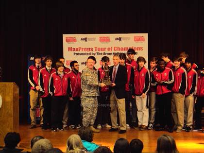 Thumbnail 2 in North Cross TOC Ceremony photogallery.
