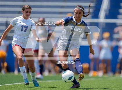 Thumbnail 2 in Stephenville vs Lumberton (UIL 4A Soccer Semifinal) photogallery.