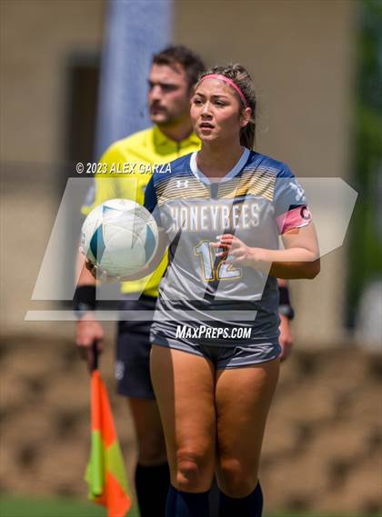 Thumbnail 1 in Stephenville vs Lumberton (UIL 4A Soccer Semifinal) photogallery.