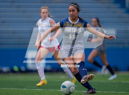 Thumbnail 1 in Stephenville vs Lumberton (UIL 4A Soccer Semifinal) photogallery.