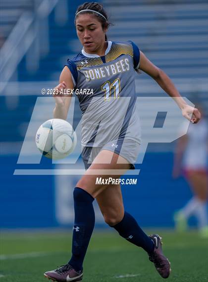 Thumbnail 1 in Stephenville vs Lumberton (UIL 4A Soccer Semifinal) photogallery.