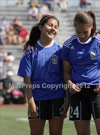 Thumbnail 3 in Bishop Amat vs. Santa Margarita (CIF SoCal Regional D2 Final) photogallery.