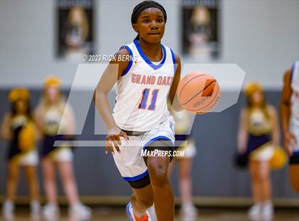 Thumbnail 1 in Cypress Ranch vs Grand Oaks (UIL6A region2 Area playoff) photogallery.