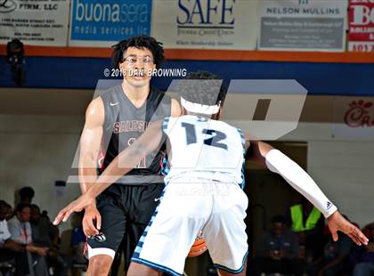Thumbnail 1 in Salesian College Preparatory vs. Dorman (Chick-Fil-A Classic American Division Championship) photogallery.