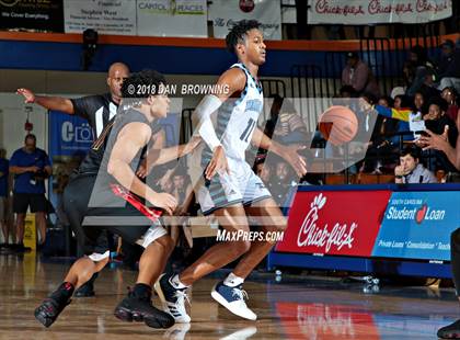 Thumbnail 2 in Salesian College Preparatory vs. Dorman (Chick-Fil-A Classic American Division Championship) photogallery.