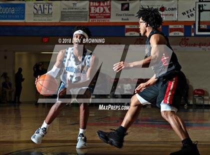 Thumbnail 1 in Salesian College Preparatory vs. Dorman (Chick-Fil-A Classic American Division Championship) photogallery.