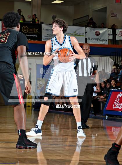 Thumbnail 2 in Salesian College Preparatory vs. Dorman (Chick-Fil-A Classic American Division Championship) photogallery.