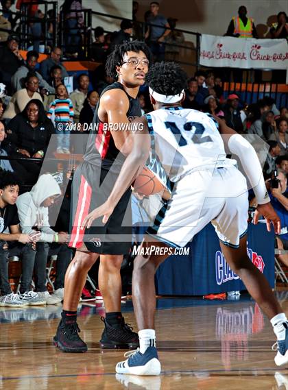 Thumbnail 3 in Salesian College Preparatory vs. Dorman (Chick-Fil-A Classic American Division Championship) photogallery.