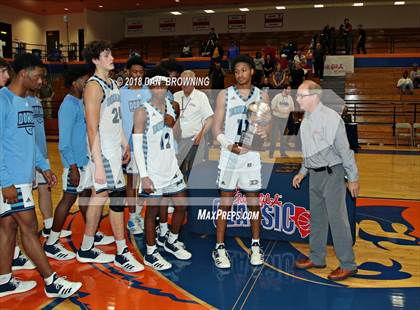 Thumbnail 1 in Salesian College Preparatory vs. Dorman (Chick-Fil-A Classic American Division Championship) photogallery.