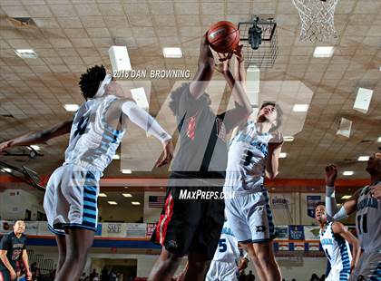 Thumbnail 1 in Salesian College Preparatory vs. Dorman (Chick-Fil-A Classic American Division Championship) photogallery.