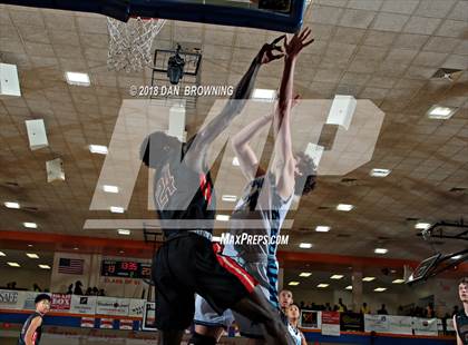 Thumbnail 3 in Salesian College Preparatory vs. Dorman (Chick-Fil-A Classic American Division Championship) photogallery.