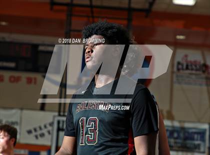 Thumbnail 1 in Salesian College Preparatory vs. Dorman (Chick-Fil-A Classic American Division Championship) photogallery.