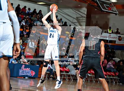 Thumbnail 2 in Salesian College Preparatory vs. Dorman (Chick-Fil-A Classic American Division Championship) photogallery.