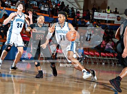 Thumbnail 1 in Salesian College Preparatory vs. Dorman (Chick-Fil-A Classic American Division Championship) photogallery.