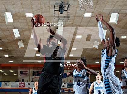 Thumbnail 2 in Salesian College Preparatory vs. Dorman (Chick-Fil-A Classic American Division Championship) photogallery.