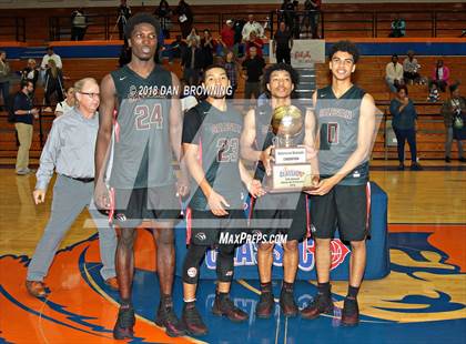 Thumbnail 1 in Salesian College Preparatory vs. Dorman (Chick-Fil-A Classic American Division Championship) photogallery.