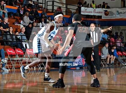 Thumbnail 1 in Salesian College Preparatory vs. Dorman (Chick-Fil-A Classic American Division Championship) photogallery.