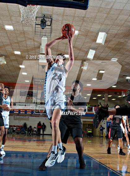 Thumbnail 1 in Salesian College Preparatory vs. Dorman (Chick-Fil-A Classic American Division Championship) photogallery.