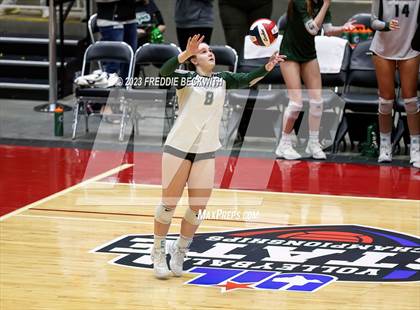 Thumbnail 1 in Grand Oaks vs. Prosper (UIL 6A Volleyball Semi-Final) photogallery.