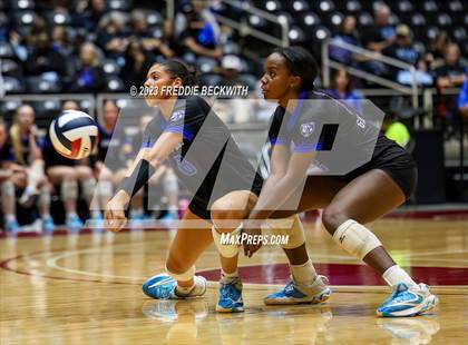 Thumbnail 1 in Grand Oaks vs. Prosper (UIL 6A Volleyball Semi-Final) photogallery.